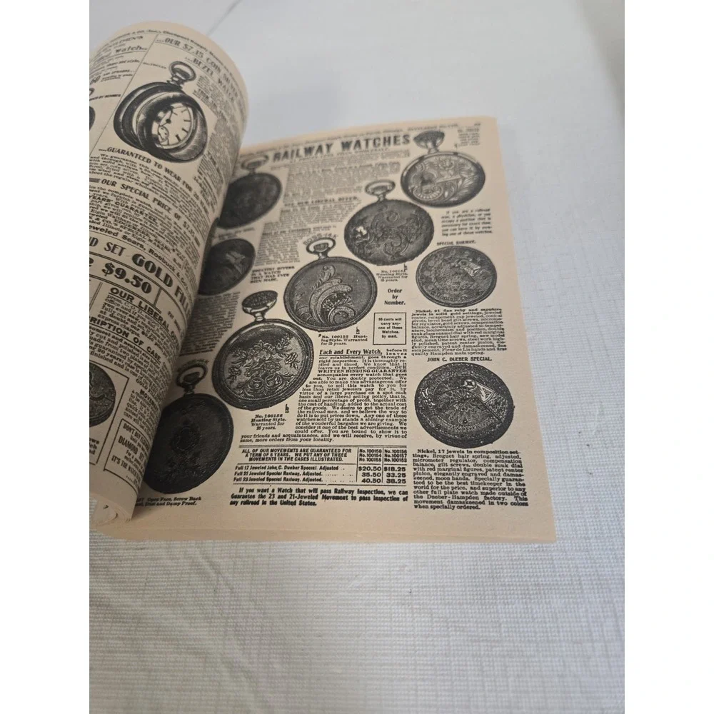 Sears Roebuck Catalog Reprints 1900 1902 Lot of 2 Advertising Ephemera Books
